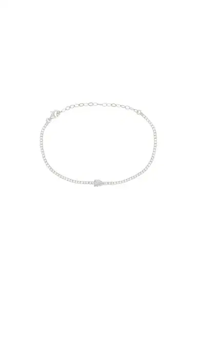 Mazin Jewels Pear Drop Tennis Bracelet | Thumbnail 2