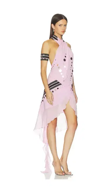 Off-White Geo Mirror Rib Dress | Thumbnail 2 Off-White Geo Mirror Rib Dress | Thumbnail 2