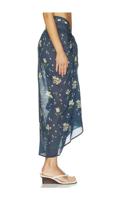 Agua by Agua Bendita Lavanda Pareo Midi Skirt | Thumbnail 3 Agua by Agua Bendita Lavanda Pareo Midi Skirt | Thumbnail 3