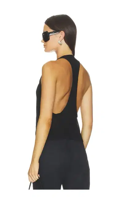 EB Denim Valley Sheer Racer Tank Top | Thumbnail 1 EB Denim Valley Sheer Racer Tank Top | Thumbnail 1