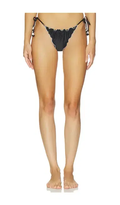 PQ Lettuce Edge Tie Side Bikini Bottom | Thumbnail 1