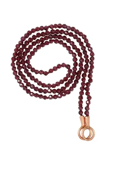 Marla Aaron Garnet Itty Bitty Strand Necklace | Thumbnail 1 Marla Aaron Garnet Itty Bitty Strand Necklace | Thumbnail 1