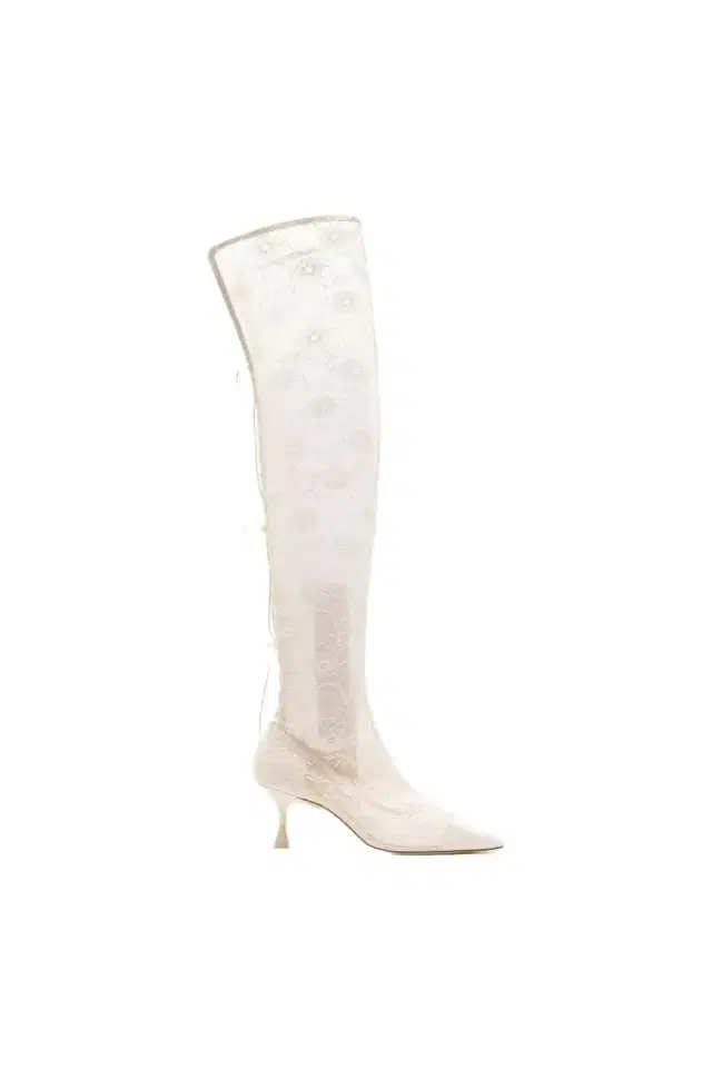 Ines Lace-up Boot White Lace