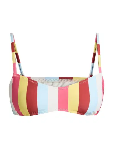 Solid & Striped Women's The Rachel Stripe Bikini Top - Symi Stripe - Size Medium | Thumbnail 1