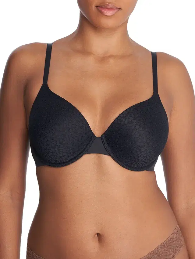 Women's Comfort Evolution Full Fit Memory Foam Covertible Bra - Black - Size 38B