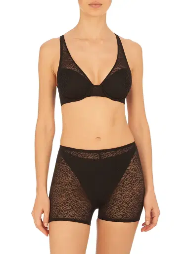 Natori Women's Pretty Smooth Lace T-Shirt Bra - Black - Size 40D | Thumbnail 6 Natori Women's Pretty Smooth Lace T-Shirt Bra - Black - Size 40D | Thumbnail 6