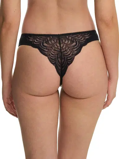 Natori Women's Persuasion Stretch Lace Thong - Black - Size XL | Thumbnail 3 Natori Women's Persuasion Stretch Lace Thong - Black - Size XL | Thumbnail 3