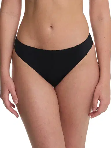 Natori Women's Persuasion Stretch Lace Thong - Black - Size XL | Thumbnail 1 Natori Women's Persuasion Stretch Lace Thong - Black - Size XL | Thumbnail 1