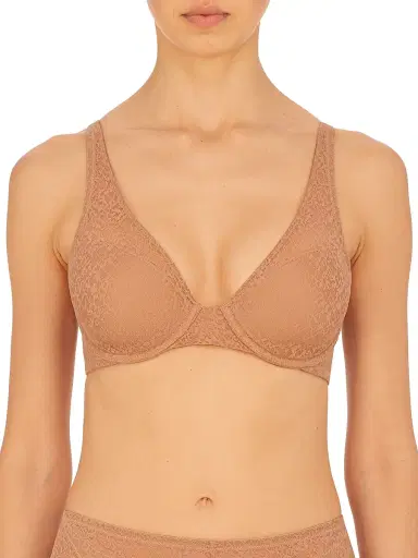 Natori Women's Pretty Smooth Lace T-Shirt Bra - Buff - Size 40C | Thumbnail 1 Natori Women's Pretty Smooth Lace T-Shirt Bra - Buff - Size 40C | Thumbnail 1