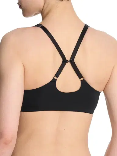 Natori Women's Pure Luxe Convertible Front Close T-Shirt Bra - Black - Size 36G | Thumbnail 4 Natori Women's Pure Luxe Convertible Front Close T-Shirt Bra - Black - Size 36G | Thumbnail 4