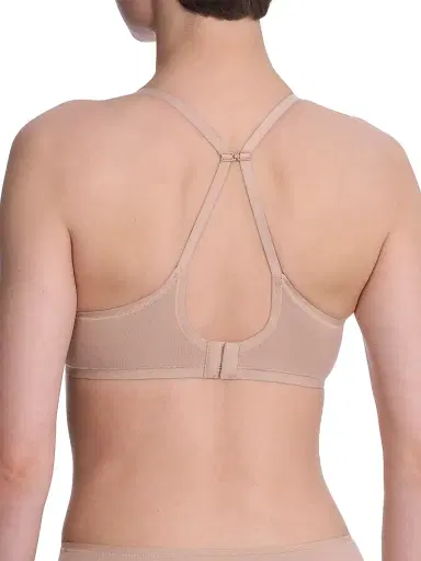 Natori Women's Bliss Cotton Convertible T-Shirt Bra - Cafe - Size 36A | Thumbnail 4 Natori Women's Bliss Cotton Convertible T-Shirt Bra - Cafe - Size 36A | Thumbnail 4