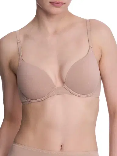 Natori Women's Bliss Cotton Convertible T-Shirt Bra - Cafe - Size 36A | Thumbnail 1 Natori Women's Bliss Cotton Convertible T-Shirt Bra - Cafe - Size 36A | Thumbnail 1