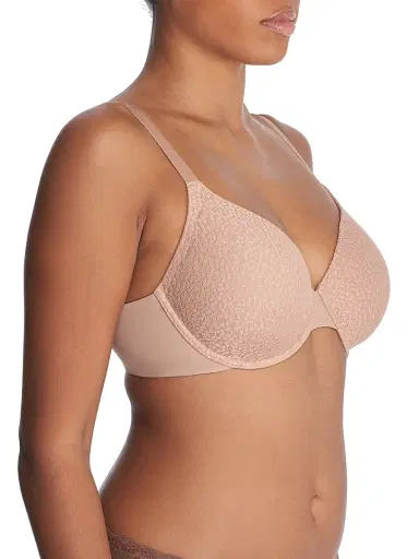 Natori Women's Comfort Evolution Full Fit Memory Foam Covertible Bra - Buff - Size 42C | Thumbnail 2
