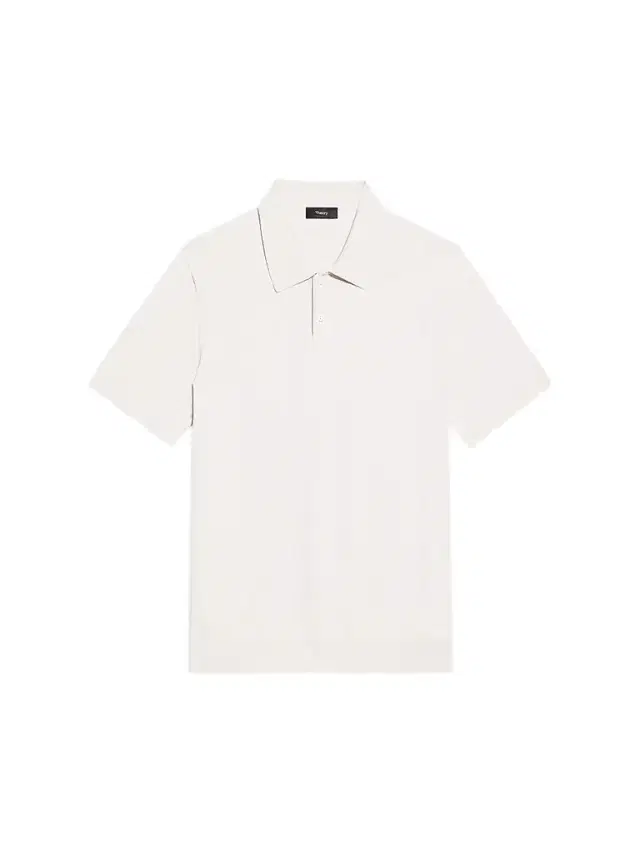 Theory Men's Soris Knit Polo Shirt - Silver Cloud