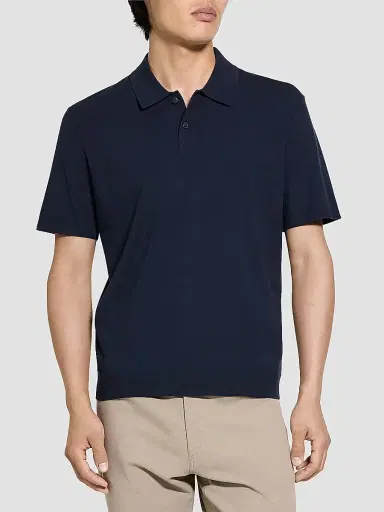 Theory Men's Soris Knit Polo Shirt | Thumbnail 3 Theory Men's Soris Knit Polo Shirt | Thumbnail 3