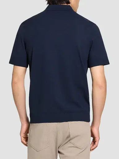 Theory Men's Soris Knit Polo Shirt | Thumbnail 5 Theory Men's Soris Knit Polo Shirt | Thumbnail 5