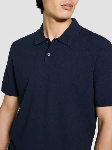 Theory Men's Soris Knit Polo Shirt | Thumbnail 6 Theory Men's Soris Knit Polo Shirt | Thumbnail 6