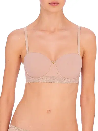 Natori Women's Truly Smooth Longline Strapless Bra - Cafe - Size 38D | Thumbnail 4