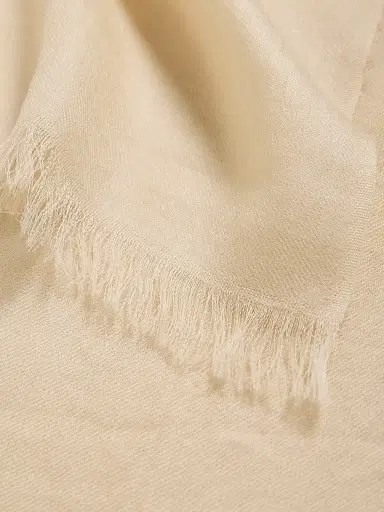 Sofia Cashmere Women's Lightweight Cashmere Scarf - Oat | Thumbnail 3 Sofia Cashmere Women's Lightweight Cashmere Scarf - Oat | Thumbnail 3