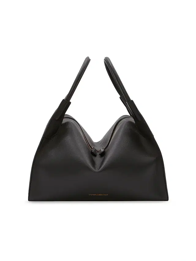 Victoria Beckham Women's Plie Leather Top Handle Bag - Black