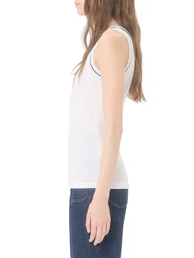 Valentino Garavani Women's Cotton Jersey Top - White - Size XL | Thumbnail 4 Valentino Garavani Women's Cotton Jersey Top - White - Size XL | Thumbnail 4