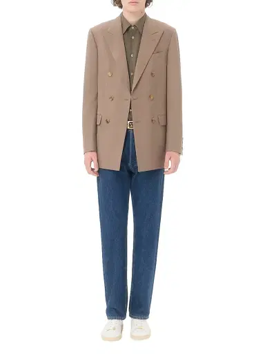 Valentino Garavani Men's Denim Jeans With VGold - Denim - Size 34 | Thumbnail 2 Valentino Garavani Men's Denim Jeans With VGold - Denim - Size 34 | Thumbnail 2