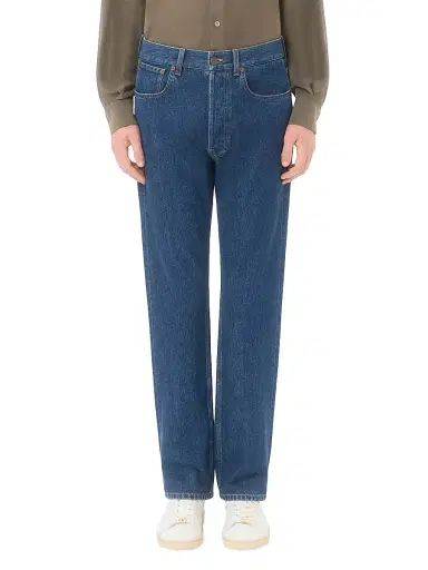 Valentino Garavani Men's Denim Jeans With VGold - Denim - Size 34 | Thumbnail 3 Valentino Garavani Men's Denim Jeans With VGold - Denim - Size 34 | Thumbnail 3