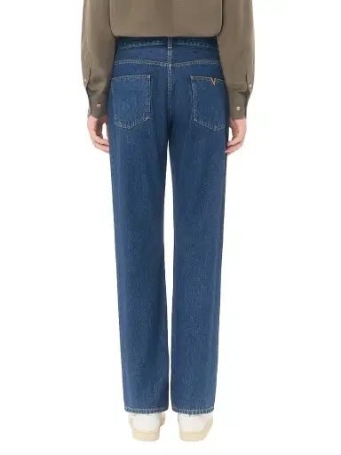 Valentino Garavani Men's Denim Jeans With VGold - Denim - Size 34 | Thumbnail 5 Valentino Garavani Men's Denim Jeans With VGold - Denim - Size 34 | Thumbnail 5