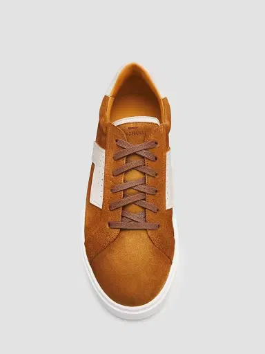 Magnanni Men's Phoenix Suede & Leather Low-Top Sneakers | Thumbnail 4