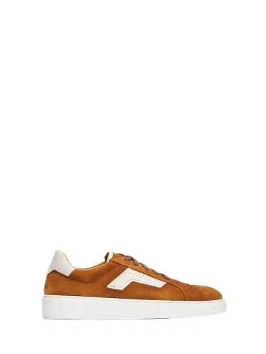 Magnanni Men's Phoenix Suede & Leather Low-Top Sneakers | Thumbnail 1