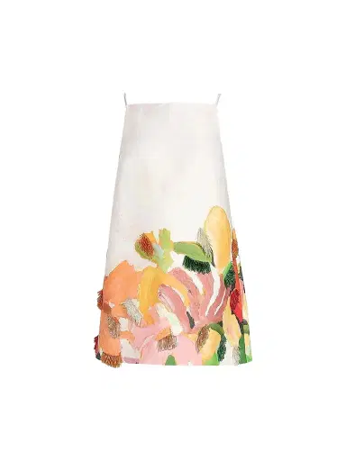 ACLER Women's Forever Young Java Bead-Embellished Printed Minidress - Mixed Floral - Size 12 | Thumbnail 1