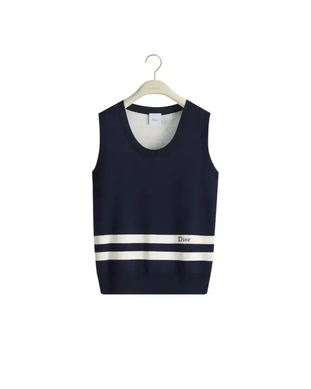 Dior Dior Marinière Fitted Sweater Vest
