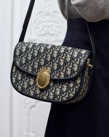 Dior Medium Dior Médaillon Flap Bag | Thumbnail 3 Dior Medium Dior Médaillon Flap Bag | Thumbnail 3