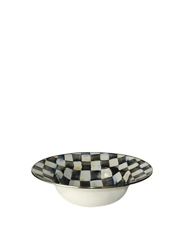 MacKenzie-Childs Courtly Check Serving Bowl