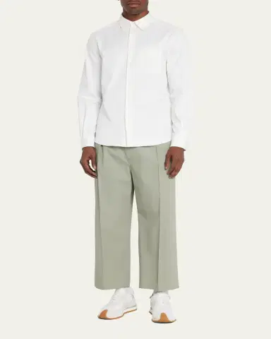 Loewe Men's Flow Runner 2.0 Nylon and Suede Sneakers | Thumbnail 3 Loewe Men's Flow Runner 2.0 Nylon and Suede Sneakers | Thumbnail 3