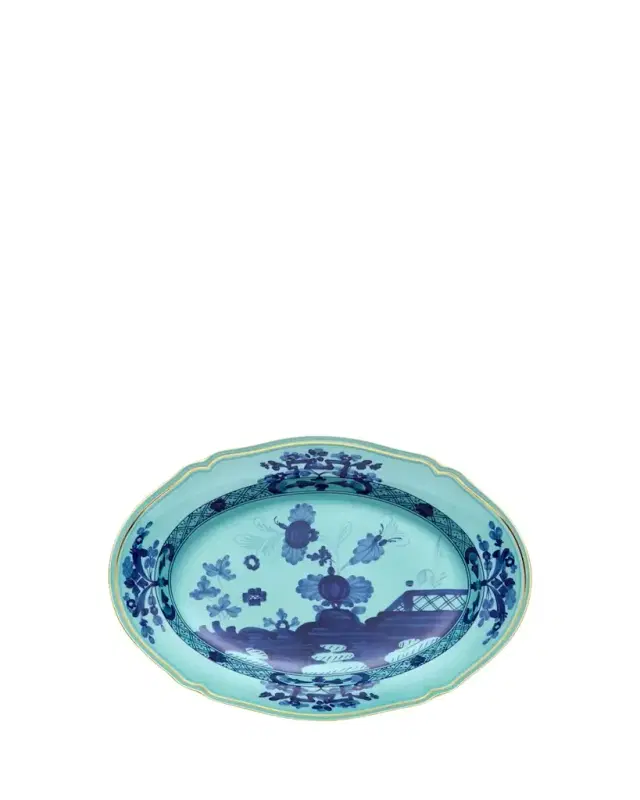 GINORI 1735 Oriente Italiano Oval Flat Platter