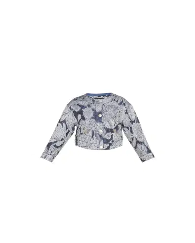 Giorgio Armani Paisley Crop Jacket | Thumbnail 1 Giorgio Armani Paisley Crop Jacket | Thumbnail 1