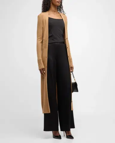 Jason Wu Straight-Leg Lace-Trim Pants | Thumbnail 2