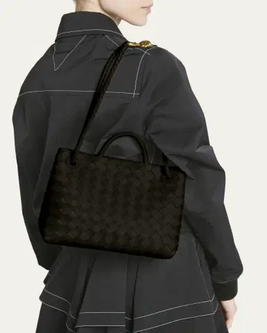 Bottega Veneta Andiamo Small Leather Top-Handle Bag | Thumbnail 2 Bottega Veneta Andiamo Small Leather Top-Handle Bag | Thumbnail 2