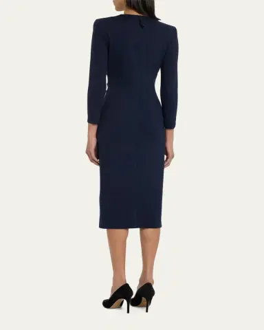 Giorgio Armani Tab Front Jersey Dress | Thumbnail 3