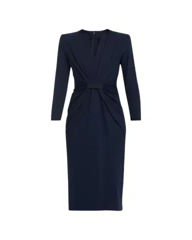 Giorgio Armani Tab Front Jersey Dress | Thumbnail 1