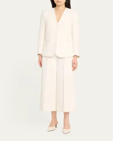 Kobi Halperin Melody Cropped Straight-Leg Twill Pants | Thumbnail 2 Kobi Halperin Melody Cropped Straight-Leg Twill Pants | Thumbnail 2