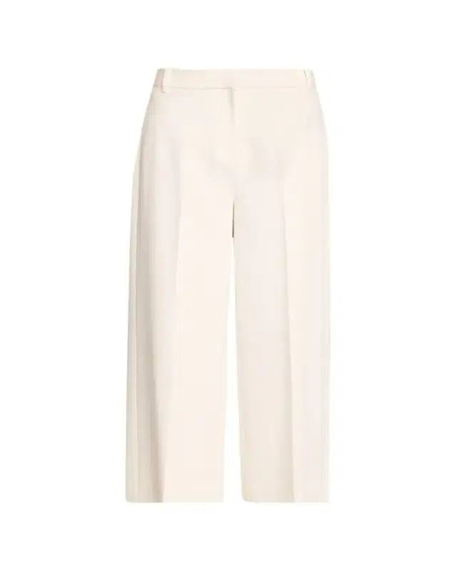 Melody Cropped Straight-Leg Twill Pants