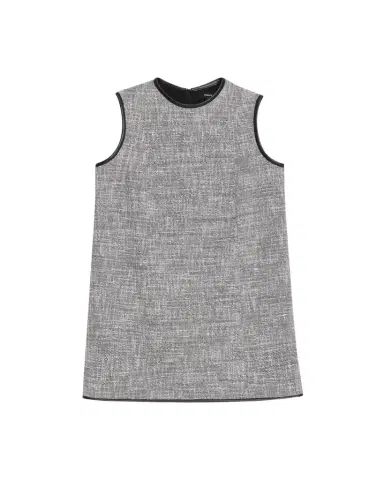 Theory Tweed Canvas Sleeveless Mini Dress | Thumbnail 1 Theory Tweed Canvas Sleeveless Mini Dress | Thumbnail 1