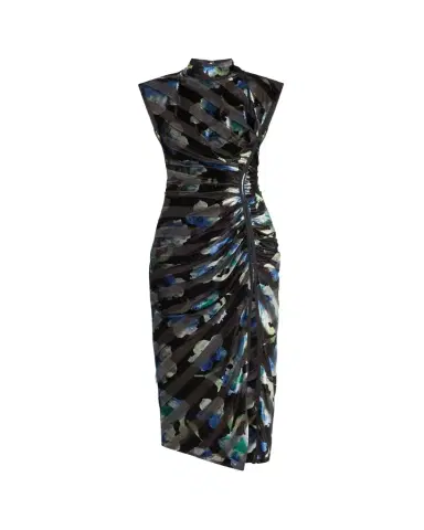 Ramy Brook Hallie Floral Velvet Midi Dress | Thumbnail 1 Ramy Brook Hallie Floral Velvet Midi Dress | Thumbnail 1