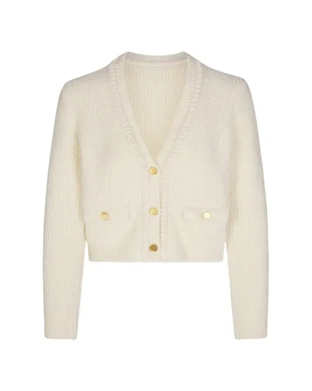 Double Pocket Cropped Caridgan