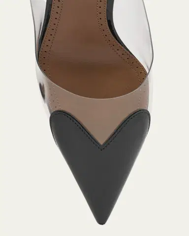 Alaïa Coeur Clear Patent Heart-Toe Slingback Pumps | Thumbnail 3 Alaïa Coeur Clear Patent Heart-Toe Slingback Pumps | Thumbnail 3