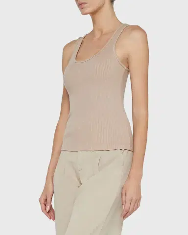 L'Agence Adira Scoop-Neck Tank Top | Thumbnail 3