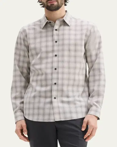 Theory Men's Irving Check Sport Shirt | Thumbnail 3