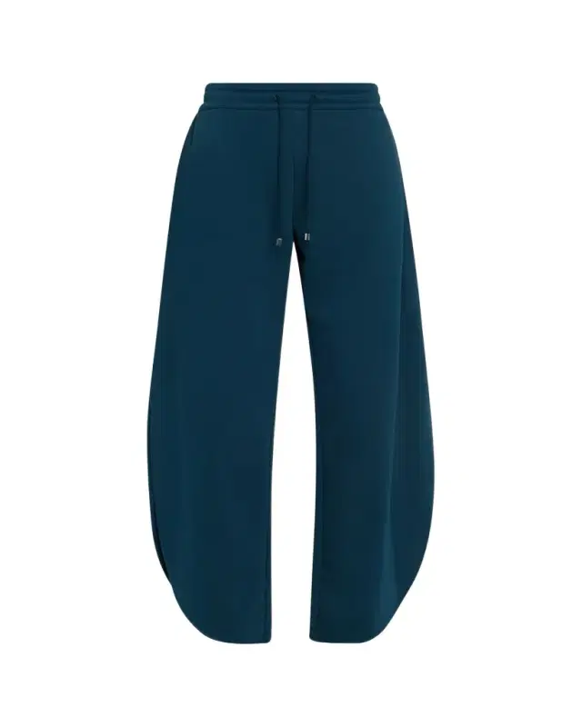 ALAÏA High-Rise Wide-Leg Petal Joggers